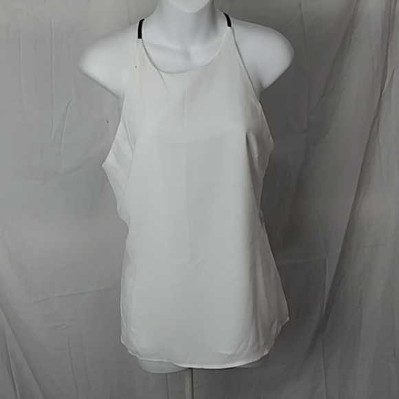 Nwt English Factory adjustable strappy white top - Picture 7 of 7